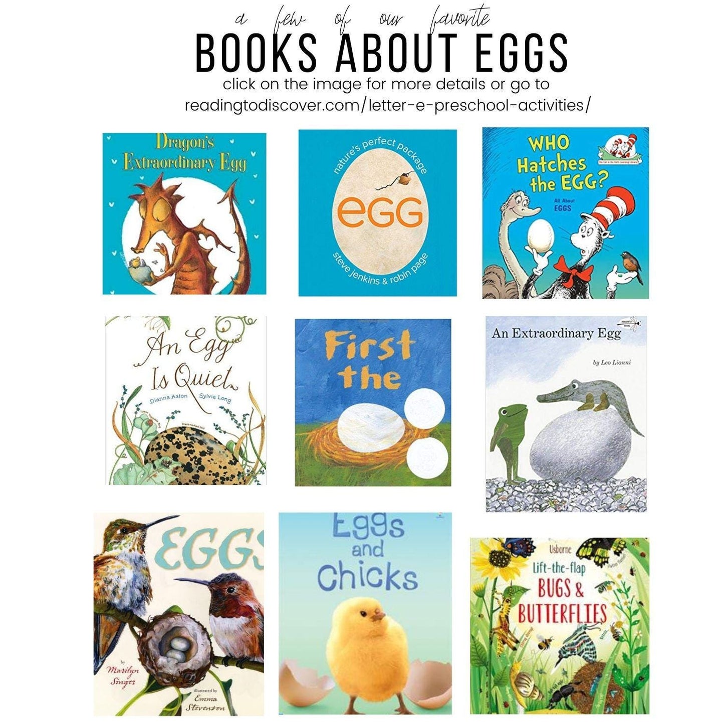 Preschool Letter E Egg Activities | Toddler Homeschool Printables (PDF Download)