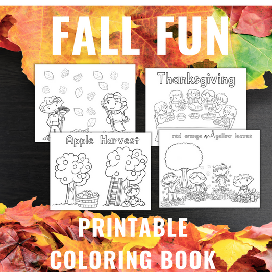 Fall Fun Preschool Activity Book - Reading to Discover