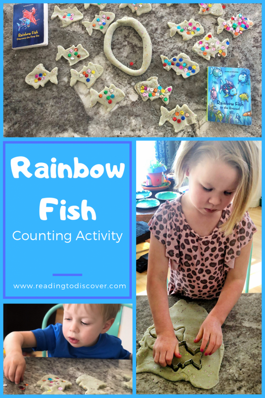 Rainbow Fish Counting Activity for Preschoolers - Reading to Discover