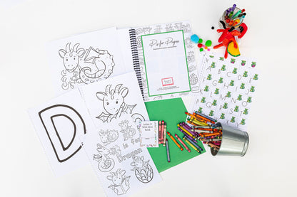 Dragon Letter D Preschool Activities | Learning Printables (PDF Download)