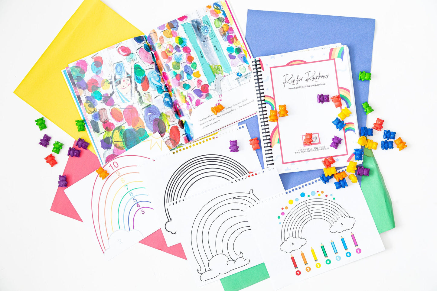 QRSTU Preschool Activity Bundle | Queen, Rainbow, Seasons, Trucks, Unicorn (PDF Download)