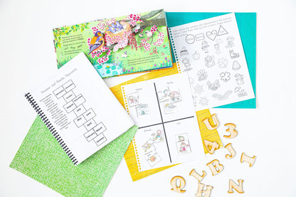 QRSTU Preschool Activity Bundle | Queen, Rainbow, Seasons, Trucks, Unicorn (PDF Download)
