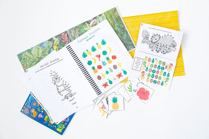 IJKL Preschool Activity Bundle | Ice Cream, Jungle, Kitchen, Llama Themes (PDF Download)