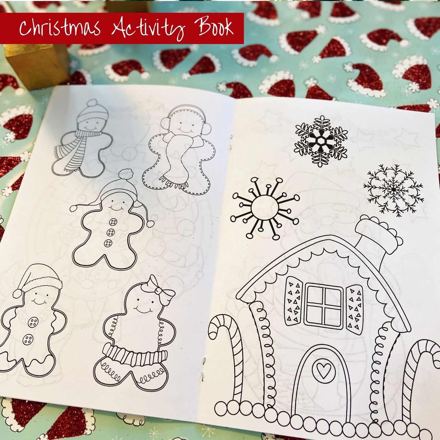 Christmas Activity Book — Preschool Printables