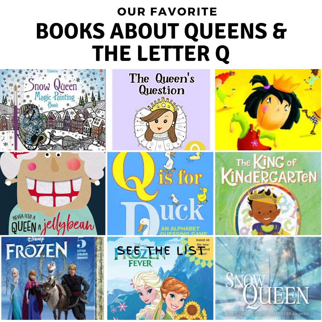 Preschool Letter Q Queen Activity Pack | Fairy Tale Learning (PDF Download)