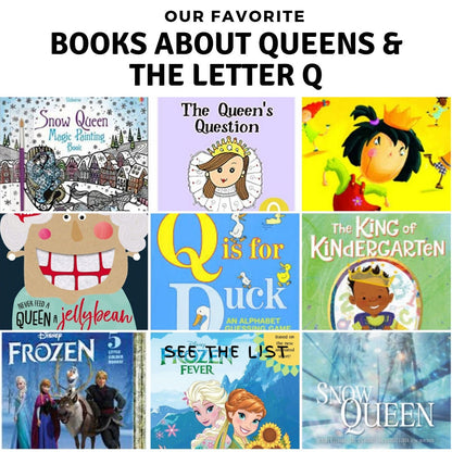 Preschool Letter Q Queen Activity Pack | Fairy Tale Learning (PDF Download)