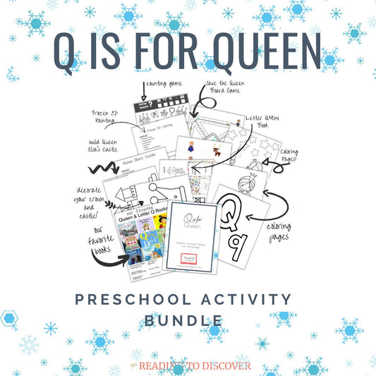 Q is for Queen — Preschool Activity Pack