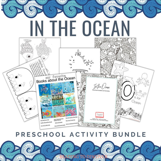 O is for Ocean — Preschool Activity Pack