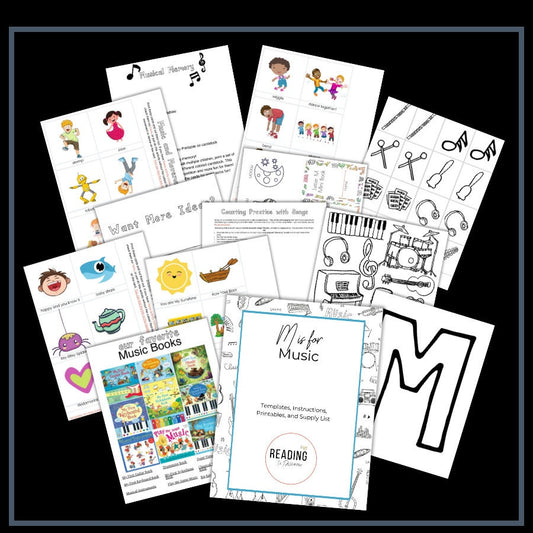 M is for Music — Preschool Activity Pack