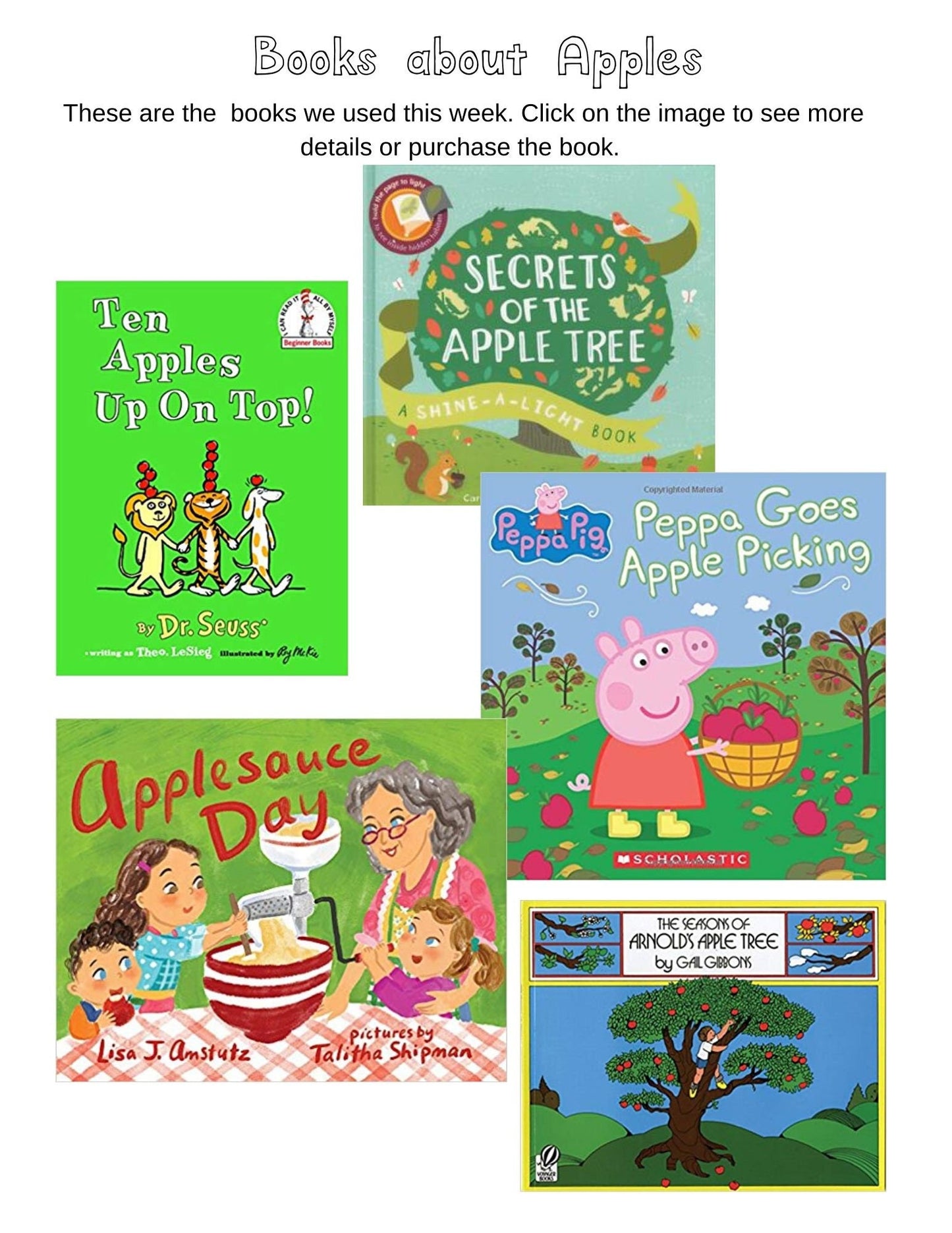 Letter A Activity Pack Printable | Apple Theme | Letter A Worksheets Book List Coloring Pages