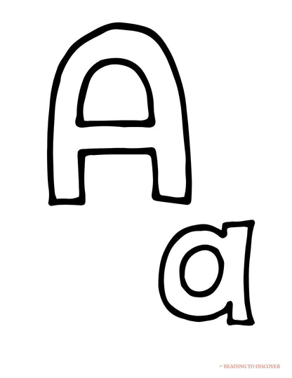 Letter A Activity Pack Printable | Apple Theme | Letter A Worksheets Book List Coloring Pages