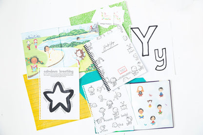 Preschool VWXYZ Letter Bundle | Vegetables, Weather, Yoga, Zoo Activities (PDF Download)