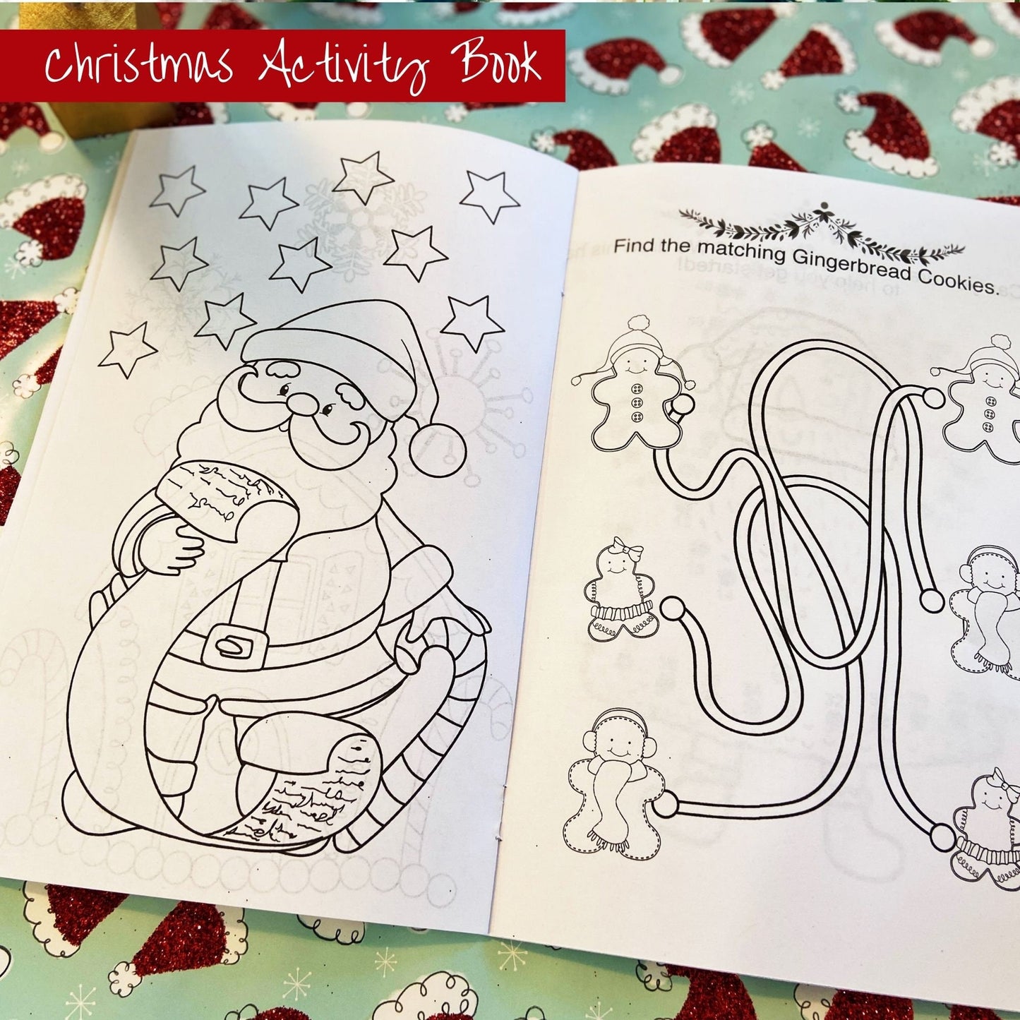 Christmas Activity Book — Preschool Printables