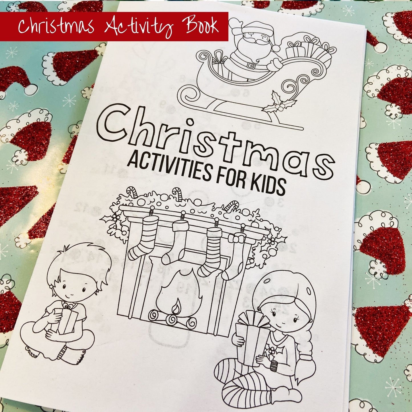 Christmas Activity Book — Preschool Printables