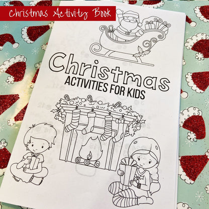 Christmas Activity Book — Preschool Printables