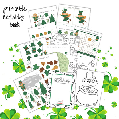 St. Patrick's Day — Preschool Craft & Activity Bundle