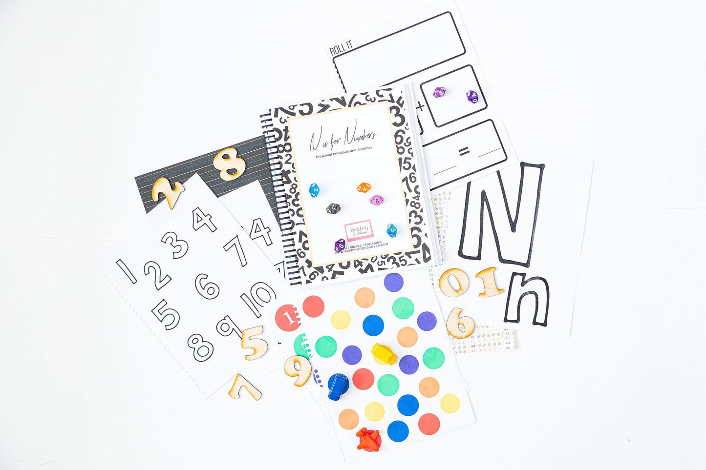 Preschool Numbers and Counting Activities | Letter N, Numbers 1-10 Printables (PDF Download)