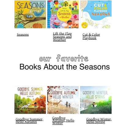 Preschool Seasons Chart | Letter S Activities, Learning Printables (Digital Download)