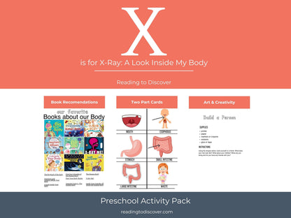 Human Body Preschool Activities | Anatomy Toddler Curriculum (PDF Download)