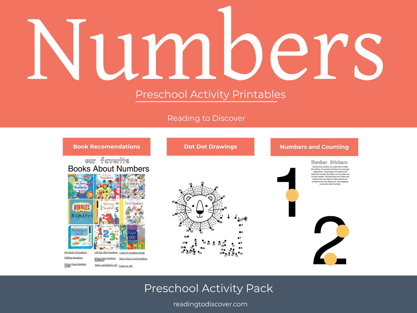 Preschool Numbers and Counting Activities | Letter N, Numbers 1-10 Printables (PDF Download)