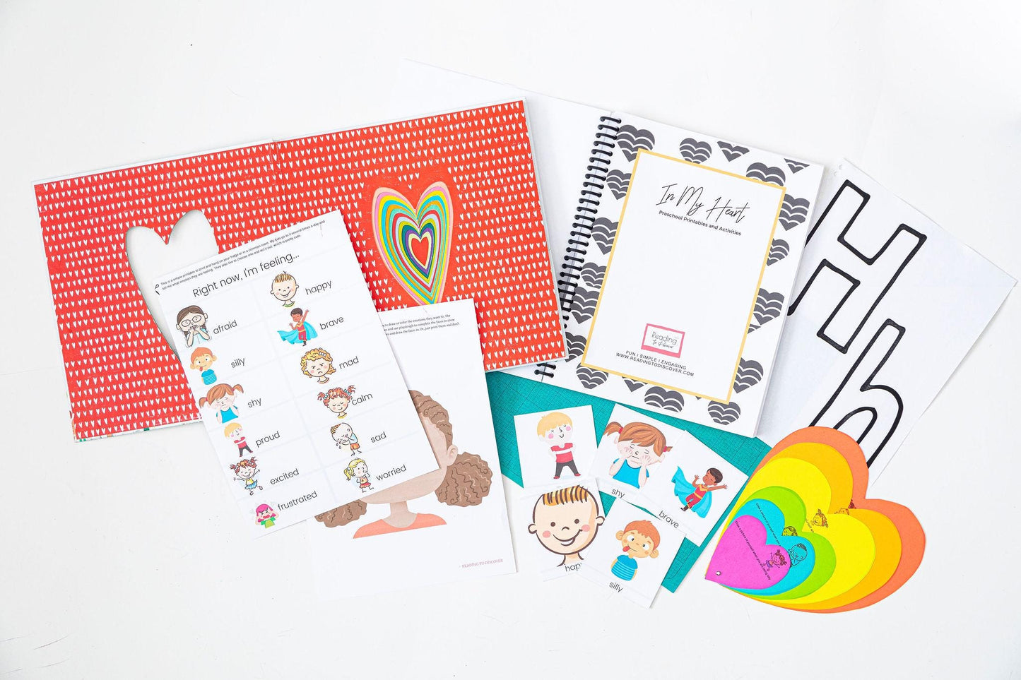 Preschool SEL Printable | Letter H Feelings & Emotions Activity Pack (Digital Download)