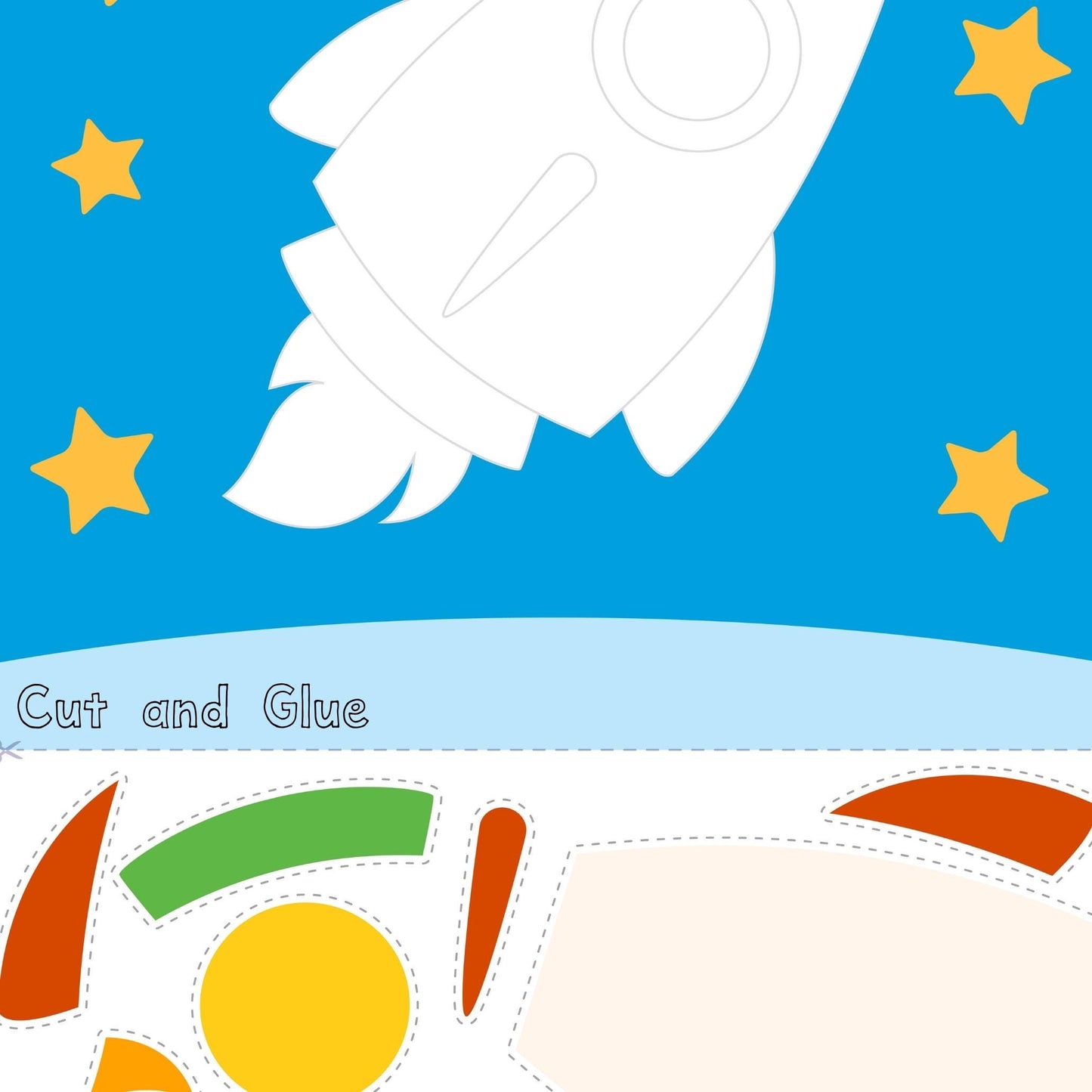 Preschool Space Activity Pack | P is for Planets Learning (PDF Download)