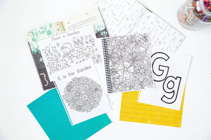 Preschool Garden Letter G Activities | Spring Alphabet, Crafts, Numbers (PDF Download)