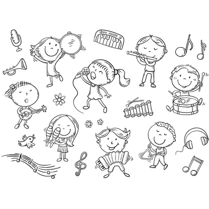 Preschool Music Letter M Activities | Toddler Homeschool PDF Download