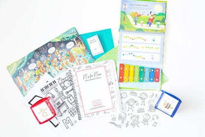 Preschool Music Letter M Activities | Toddler Homeschool PDF Download