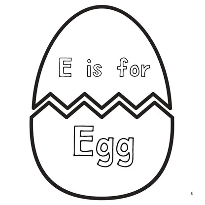 Preschool Letter E Egg Activities | Toddler Homeschool Printables (PDF Download)