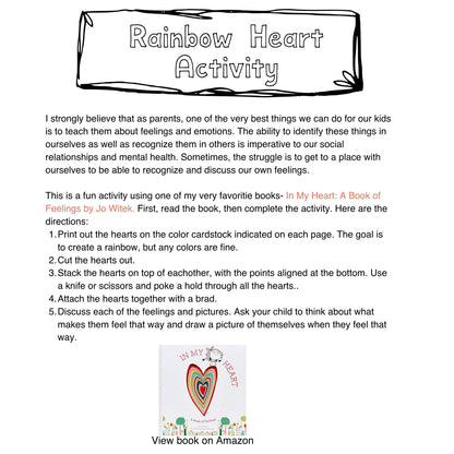 Preschool SEL Printable | Letter H Feelings & Emotions Activity Pack (Digital Download)