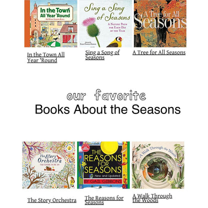 Preschool Seasons Chart | Letter S Activities, Learning Printables (Digital Download)