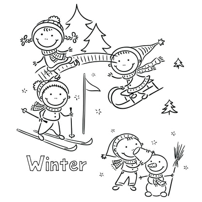 Preschool Seasons Chart | Letter S Activities, Learning Printables (Digital Download)