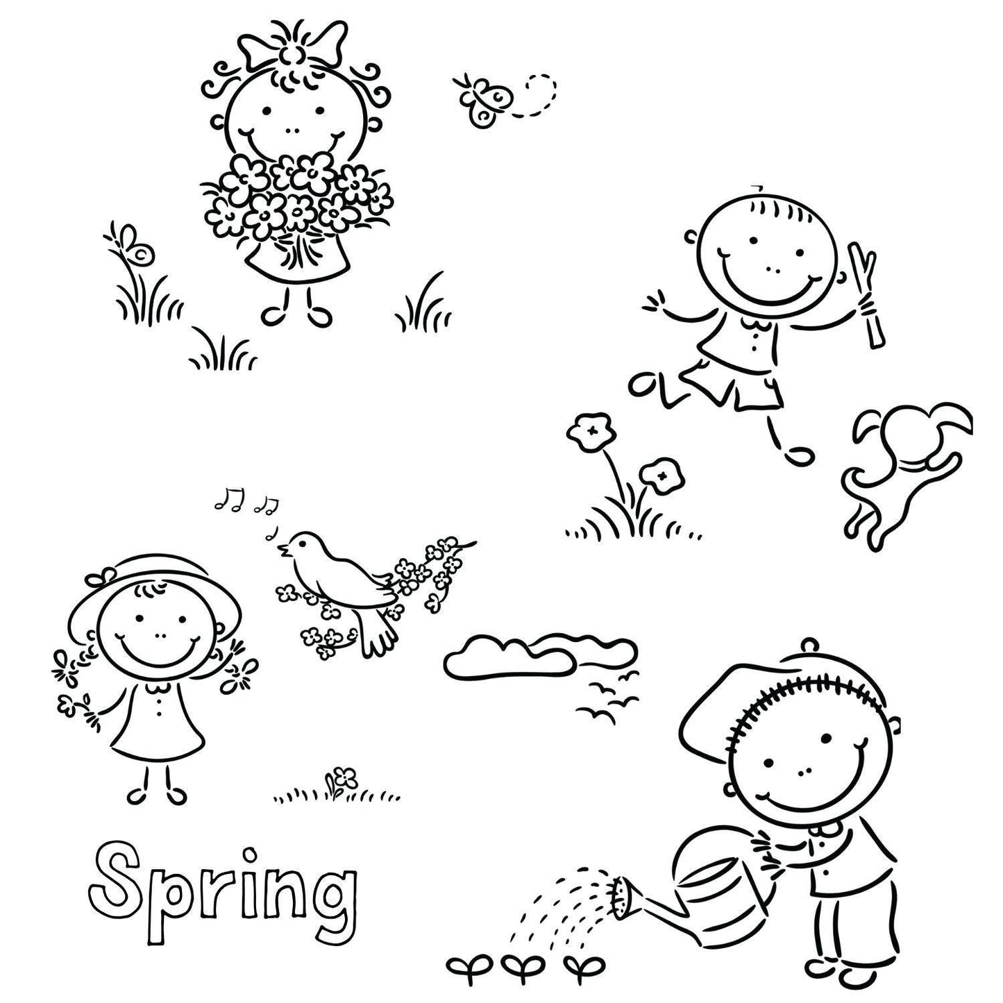Preschool Seasons Chart | Letter S Activities, Learning Printables (Digital Download)