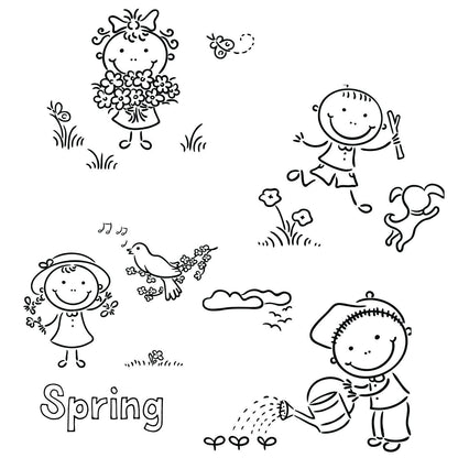 Preschool Seasons Chart | Letter S Activities, Learning Printables (Digital Download)