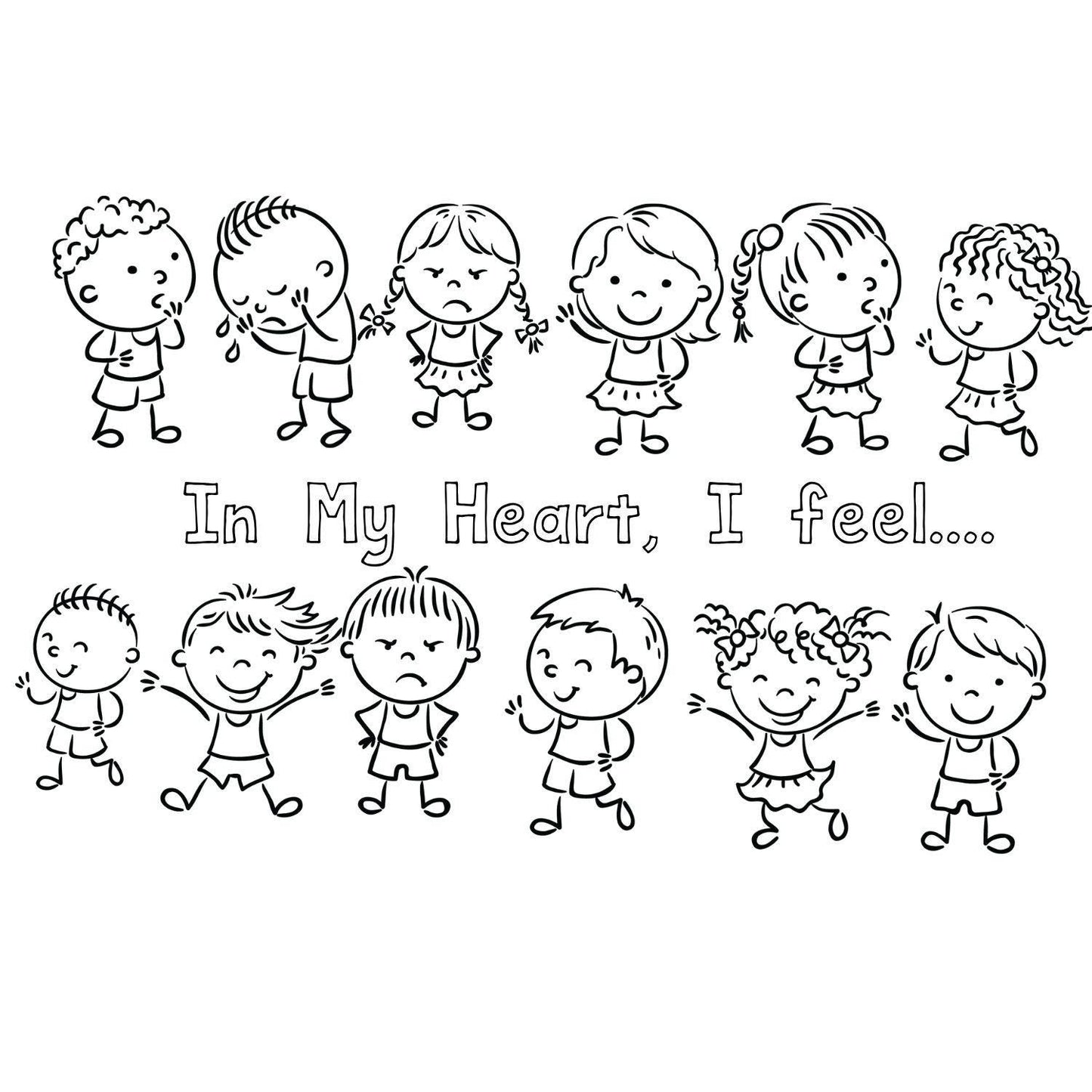 Preschool SEL Printable | Letter H Feelings & Emotions Activity Pack (Digital Download)