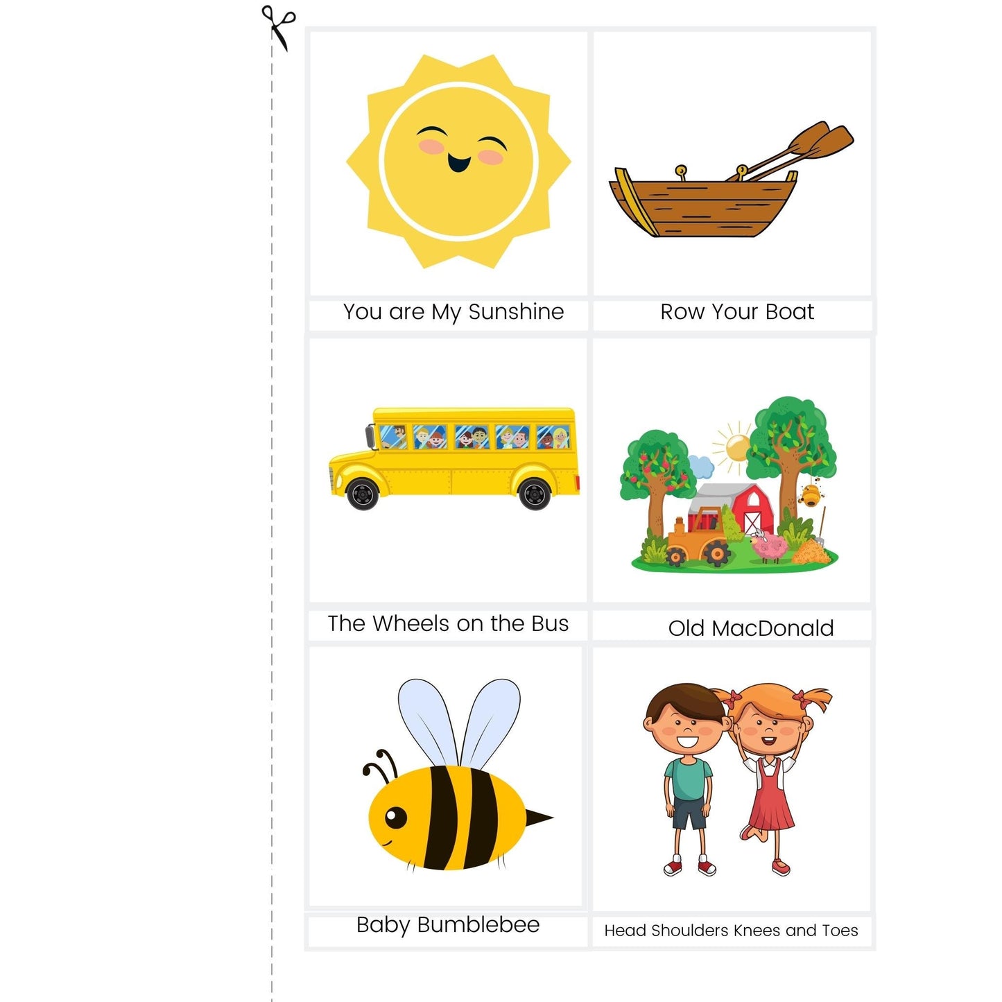 Preschool Music Letter M Activities | Toddler Homeschool PDF Download