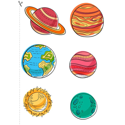 Preschool Space Activity Pack | P is for Planets Learning (PDF Download)