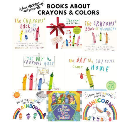 Color Themed Activities for Preschool | Letter C Printables|  Crayons, Colors Toddler Curriculum (PDF Download)