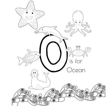Letter O Preschool Activities | Ocean Theme Sea Animals (PDF Download)