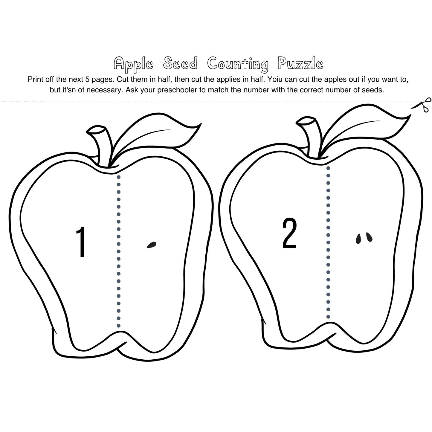 Letter A Activity Pack Printable | Apple Theme | Letter A Worksheets Book List Coloring Pages