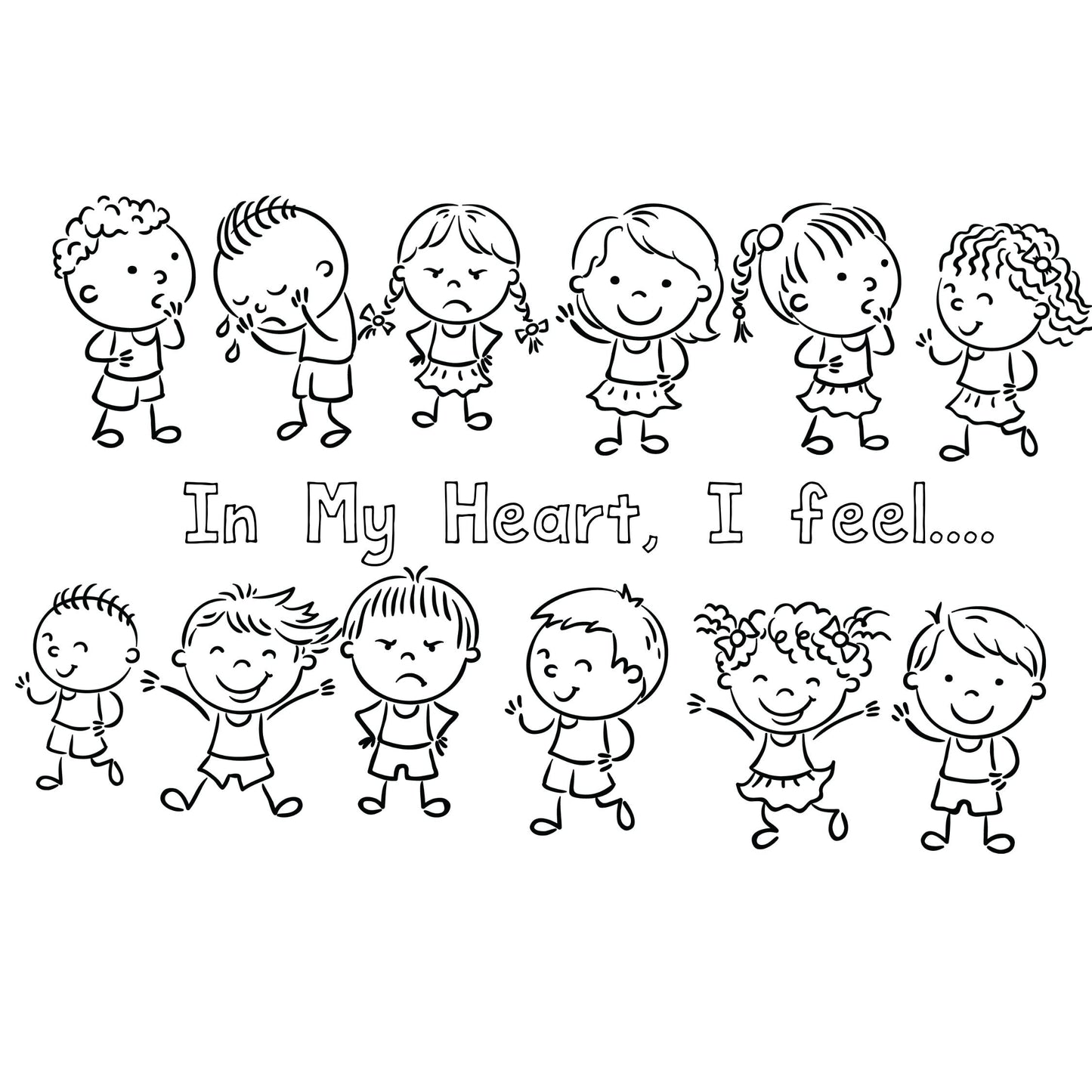 Preschool SEL Printable | Letter H Feelings & Emotions Activity Pack (Digital Download)